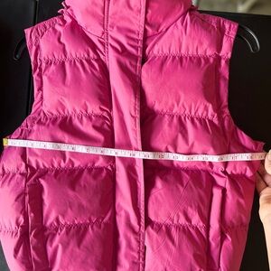 Women’s Pink Puffer Vest